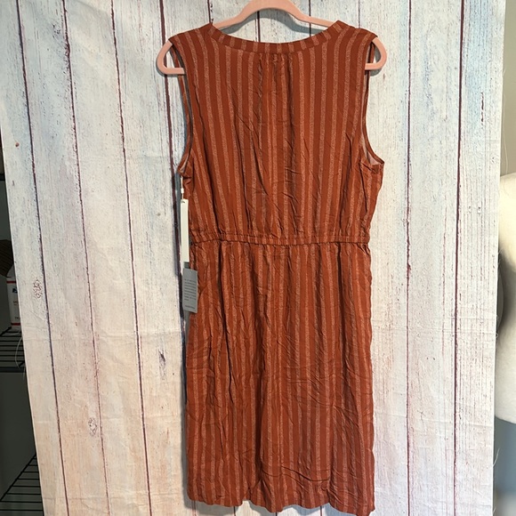 NWT Caslon Stripe Print Sleeveless Dress - Picture 12 of 12